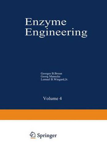 Cover image for Enzyme Engineering: Volume 4