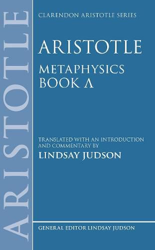 Cover image for Aristotle, Metaphysics Lambda