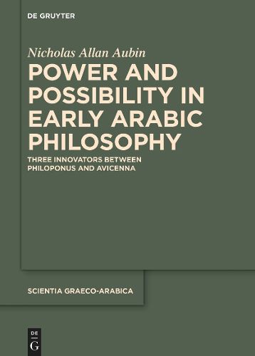 Cover image for Power and Possibility in Early Arabic Philosophy