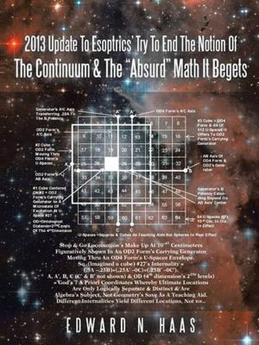 Cover image for 2013 Update to Esoptrics' Try to End the Notion of the Continuum & the Absurd Math It Begets