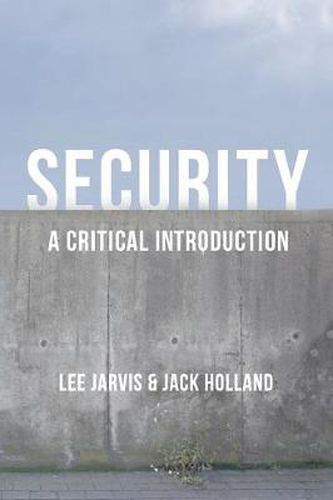 Cover image for Security: A Critical Introduction