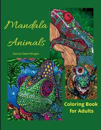 Cover image for Mandala Animals Coloring Book for Adults