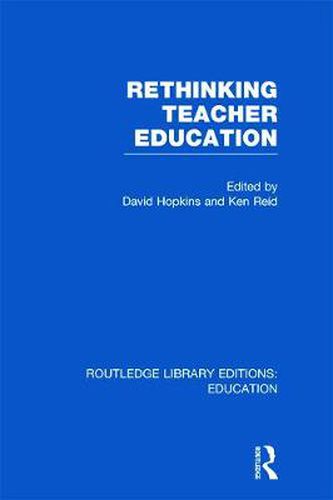 Cover image for Rethinking Teacher Education