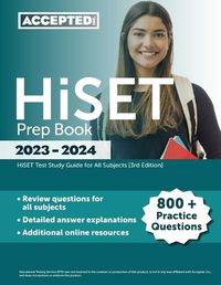 Cover image for HiSET Prep Book 2023-2024