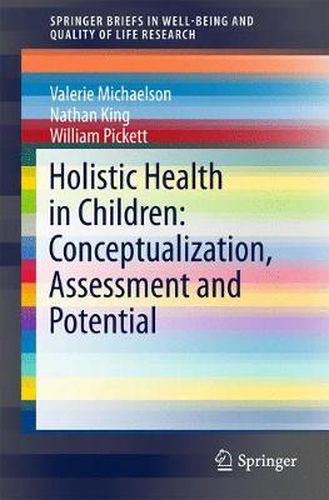 Cover image for Holistic Health in Children: Conceptualization, Assessment and Potential