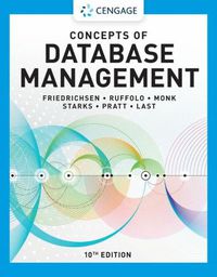 Cover image for Concepts of Database Management