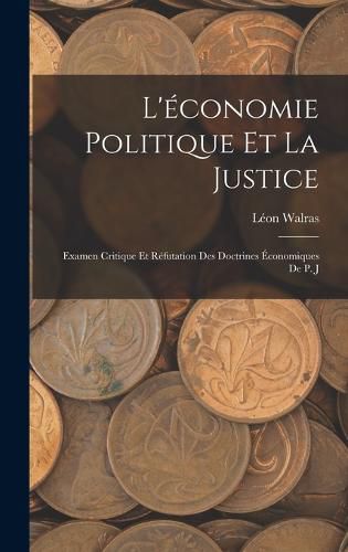 Cover image for L'economie Politique et la Justice