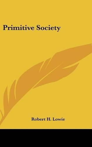 Cover image for Primitive Society