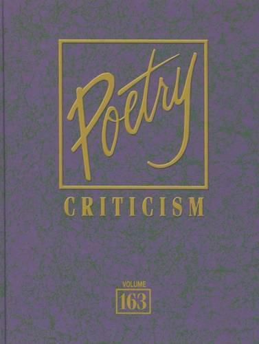 Cover image for Poetry Criticism