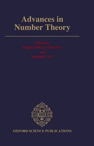 Cover image for Advances in Number Theory: The Proceedings of the Third Conference of the Canadian Number Theory Association