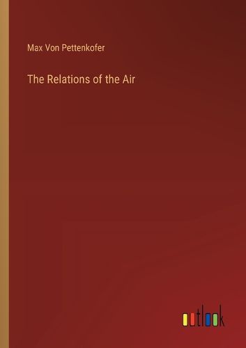 Cover image for The Relations of the Air