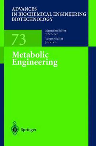 Cover image for Metabolic Engineering