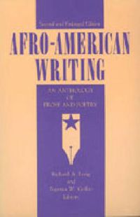 Cover image for Afro-American Writing: An Anthology of Prose and Poetry