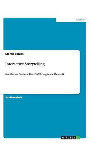 Cover image for Interactive Storytelling