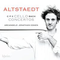Cover image for CPE Bach: Cello Concertos