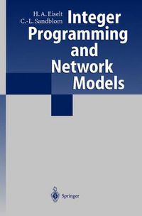 Cover image for Integer Programming and Network Models