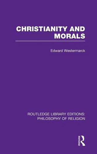 Cover image for Christianity and Morals