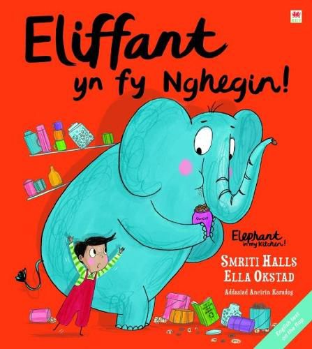 Cover image for Eliffant yn fy Nghegin! / Elephant in My Kitchen!