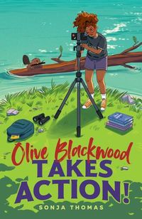 Cover image for Olive Blackwood Takes Action!