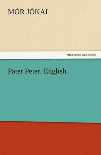 Cover image for Pater Peter. English.