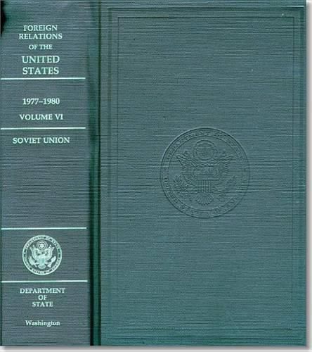 Cover image for Foreign Relations of the United States: 1977-1980, Soviet Union