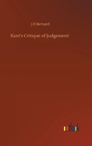 Cover image for Kant's Critique of Judgement