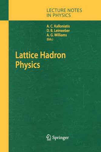 Cover image for Lattice Hadron Physics