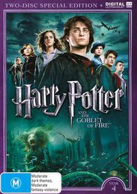 Cover image for Harry Potter Year 4 Goblet Of Fire Se Dvd