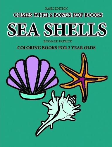 Cover image for Coloring Book for 2 Year Olds (Sea Shells)