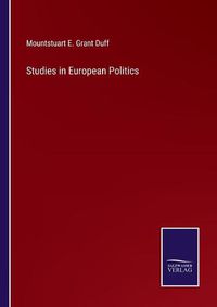 Cover image for Studies in European Politics