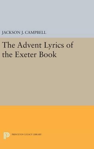 Cover image for Advent Lyrics of the Exeter Book