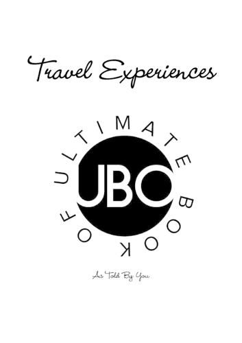 Cover image for Ultimate Book of : Travel Experiences