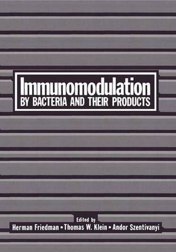 Cover image for Immunomodulation by Bacteria and Their Products