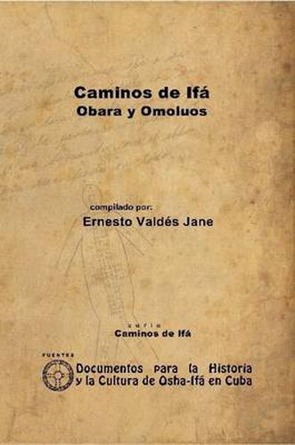 Cover image for Caminos De Ifa. Obara Y Omoluos