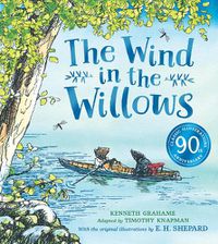 Cover image for Wind in the Willows anniversary gift picture book
