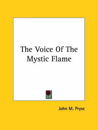 Cover image for The Voice of the Mystic Flame