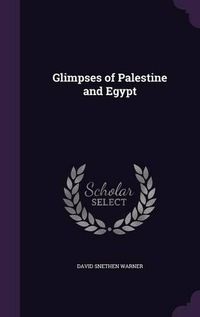 Cover image for Glimpses of Palestine and Egypt