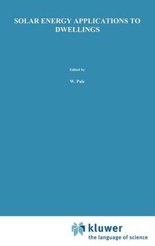 Cover image for Solar Energy Applications to Dwellings