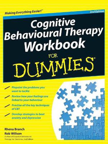 Cover image for Cognitive Behavioural Therapy Workbook For Dummies  2e