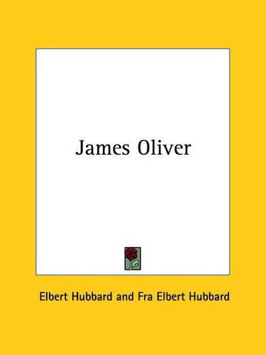 Cover image for James Oliver