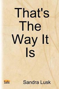 Cover image for That's The Way It Is