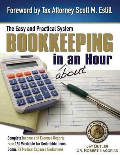 Cover image for Bookkeeping in About an Hour: The Easy and Practical System