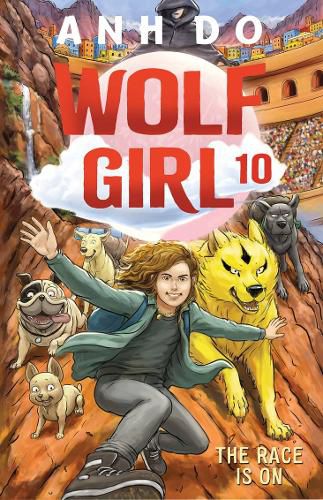 Cover image for The Race Is On (Wolf Girl, Book 10)