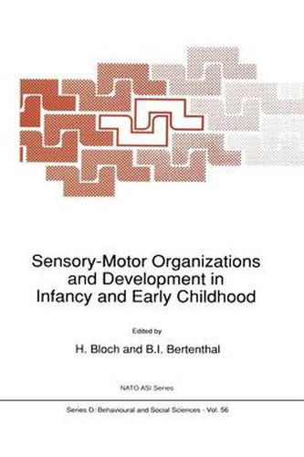 Cover image for Sensory-Motor Organizations and Development in Infancy and Early Childhood: Proceedings of the NATO Advanced Research Workshop on Sensory-Motor Organizations and Development in Infancy and Early Childhood Chateu de Rosey, France