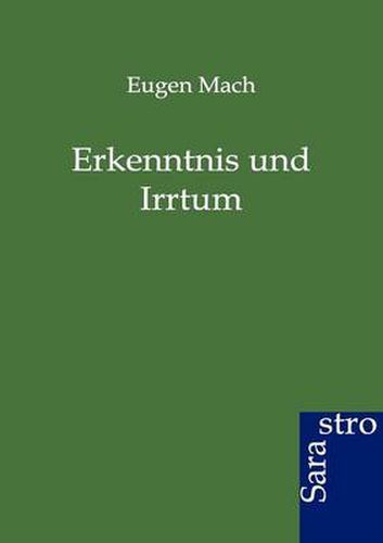 Cover image for Erkenntnis und Irrtum