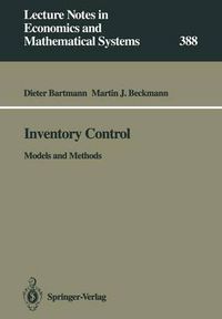 Cover image for Inventory Control: Models and Methods