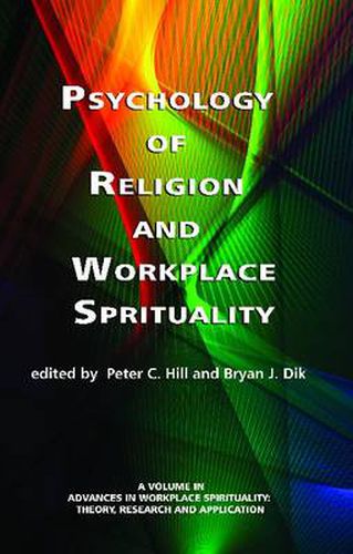 Cover image for Psychology of Religion and Workplace Spirituality