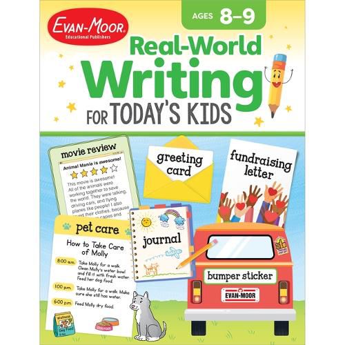 Cover image for Real-World Writing Activities for Today's Kids, Ages 8-9