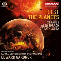 Cover image for Holst: The Planets; Strauss: Also Sprach Zarathustra