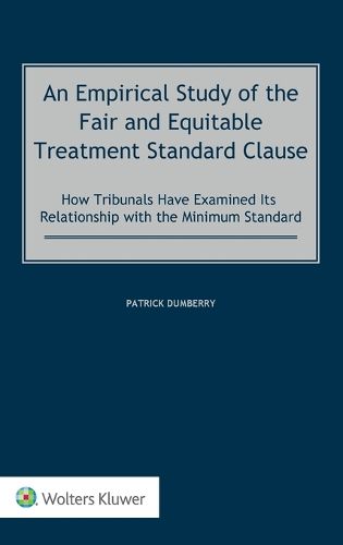 Cover image for An Empirical Study of the Fair and Equitable Treatment Standard Clause